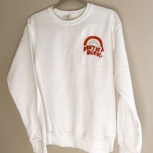 Embroidered Crewneck Sweatshirt!